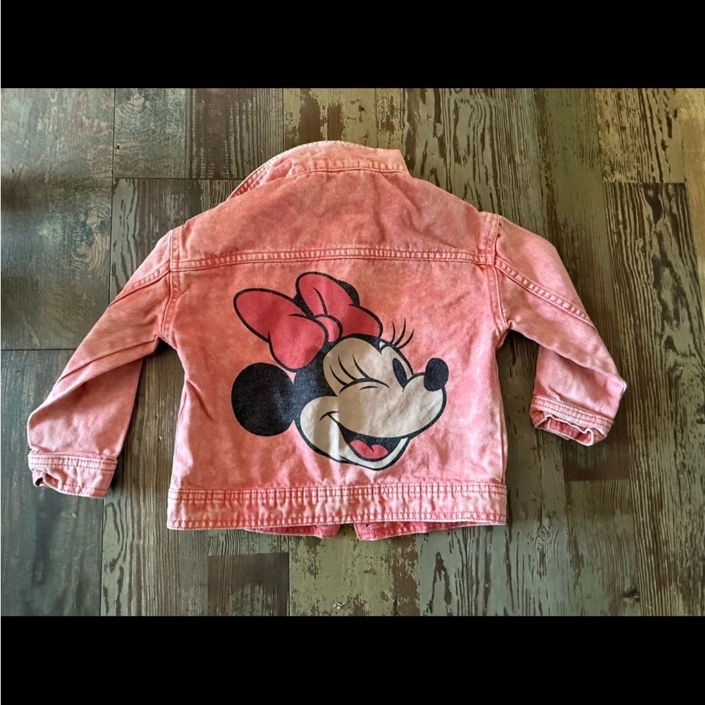 Disney Kids Pink Minnie Mouse Jacket